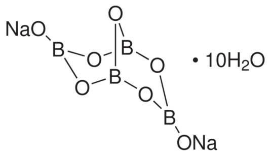 E285 Natrio tetraboratas (boraksas)